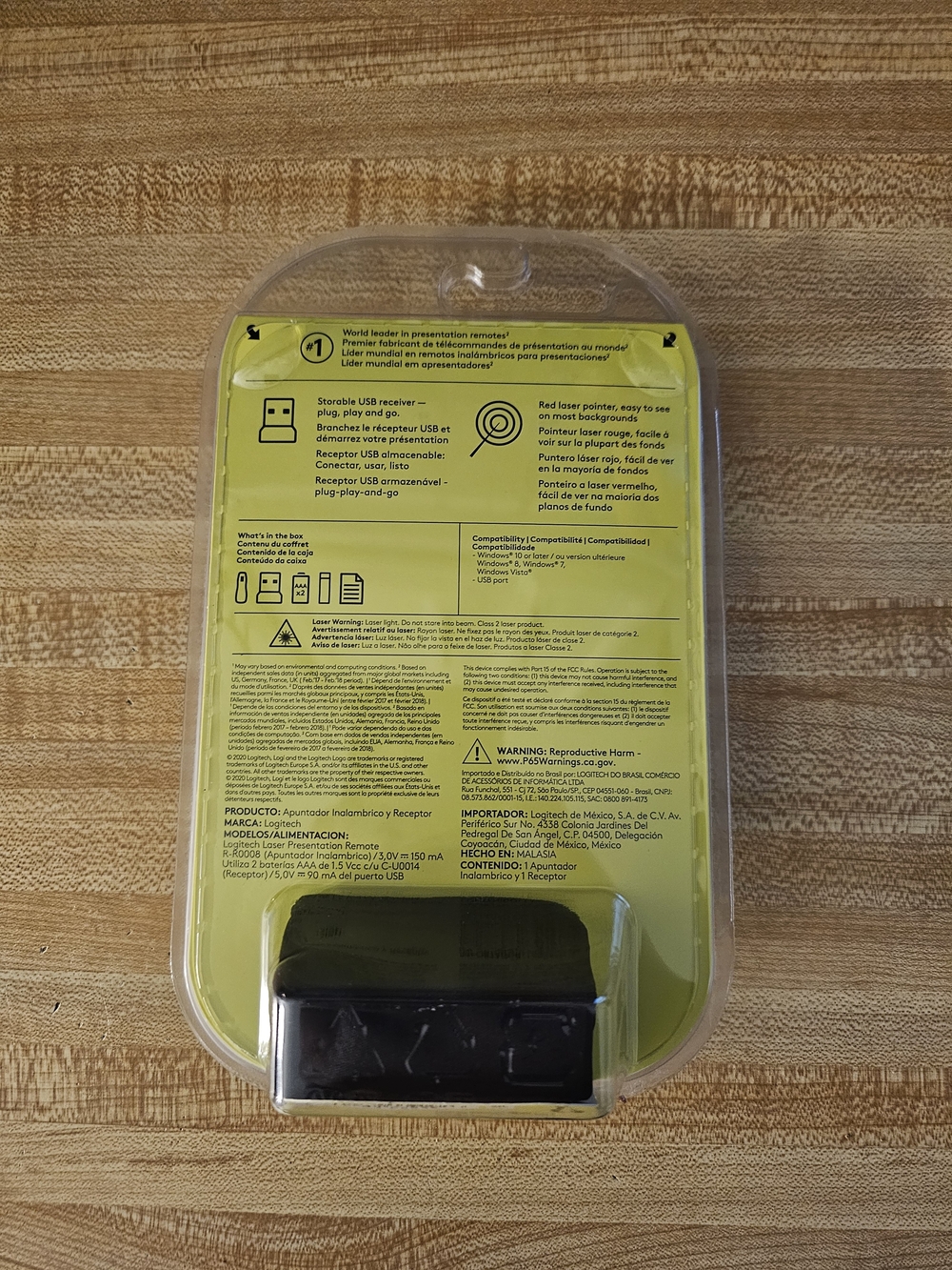 Logitech Wireless Presenter R400 - Picture 2 of 2